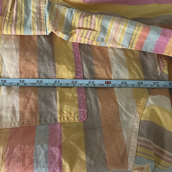 NWT Urban Outfitters BDG Oversized Striped Button Down 100% Cotton Size Small - Picture 9 of 13